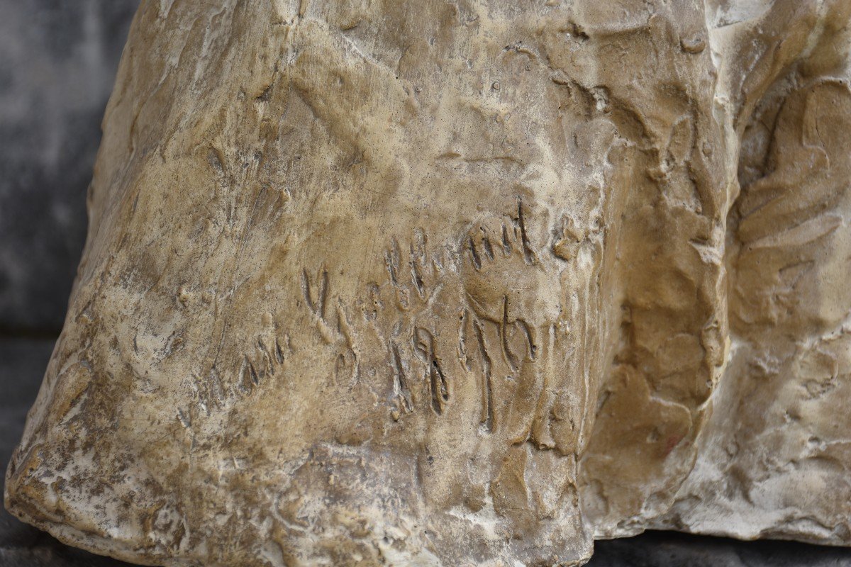 Marie GALLAUD (Paris 1867 - Neuilly-sur-Seine 1945), Vieille Bretonne (1896)-photo-1