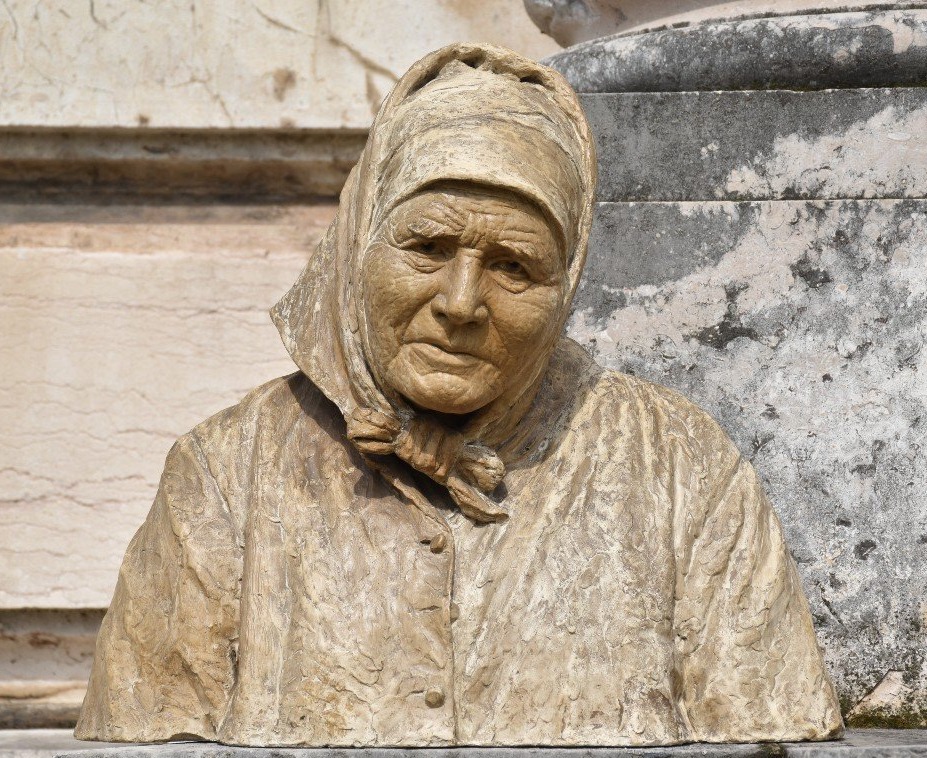 Marie Gallaud, Head Of An Old Breton Woman (1896)
