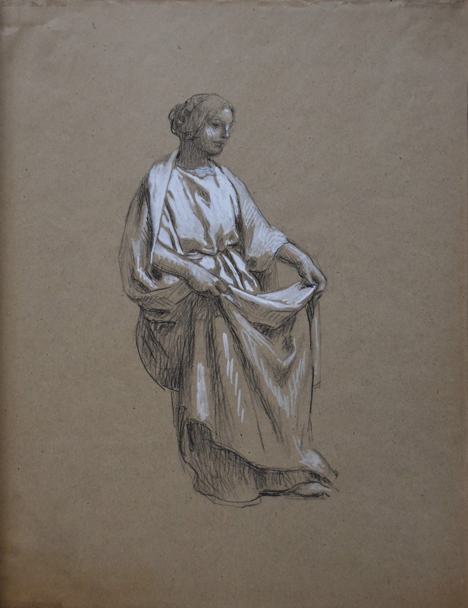 Auguste François-Marie Gorguet, Vestale (vers 1900)-photo-2