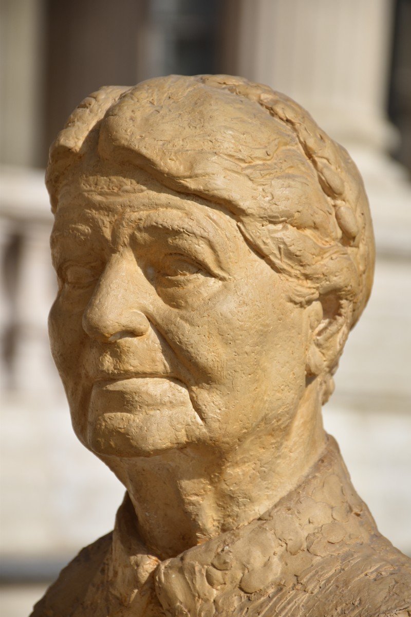 Joseph GAZAN (Nice, 1891-1985), Portrait de Niçoise (1947)-photo-2
