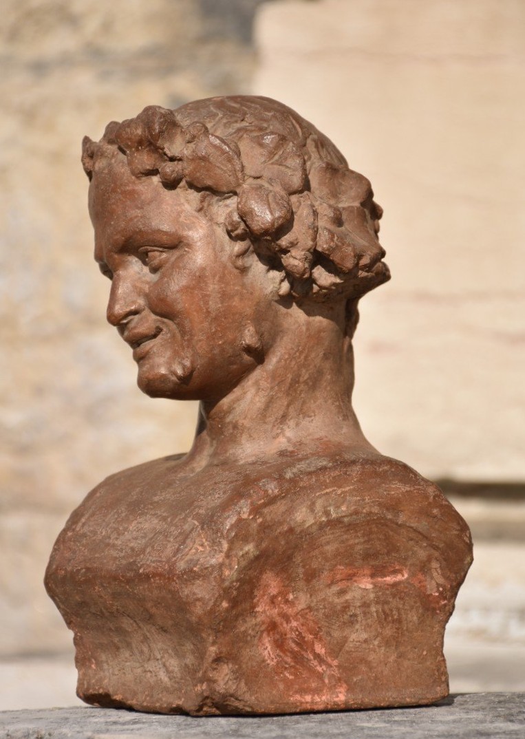 École française, Buste de faune (vers 1800) -photo-4