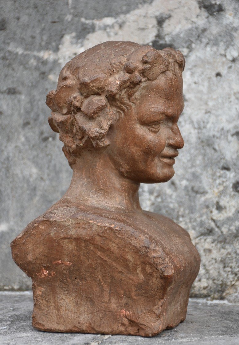 École française, Buste de faune (vers 1800) -photo-5