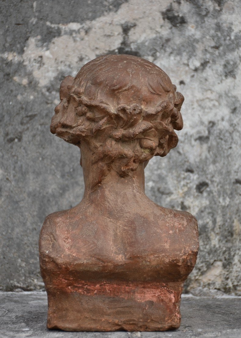 École française, Buste de faune (vers 1800) -photo-6