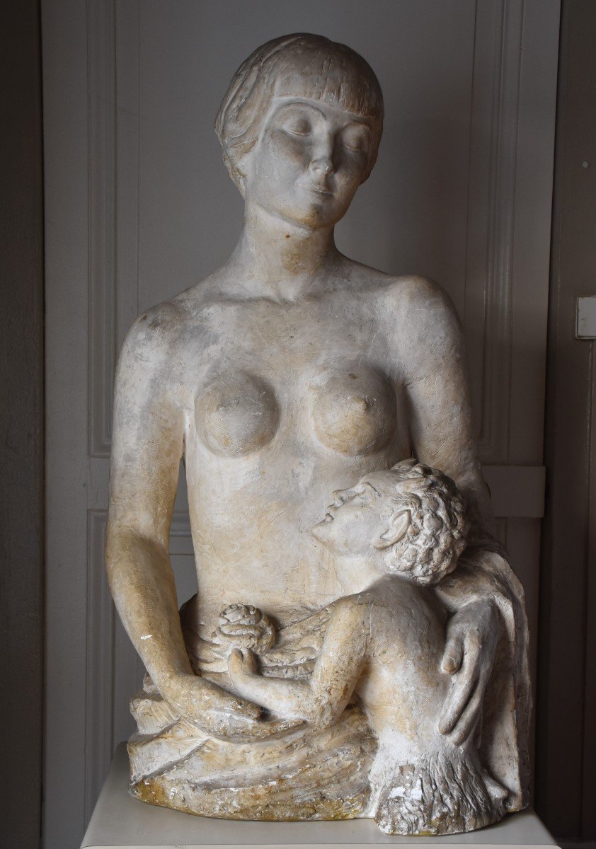 Geneviève Granger, Mother And A Baby Faun (circa 1935)