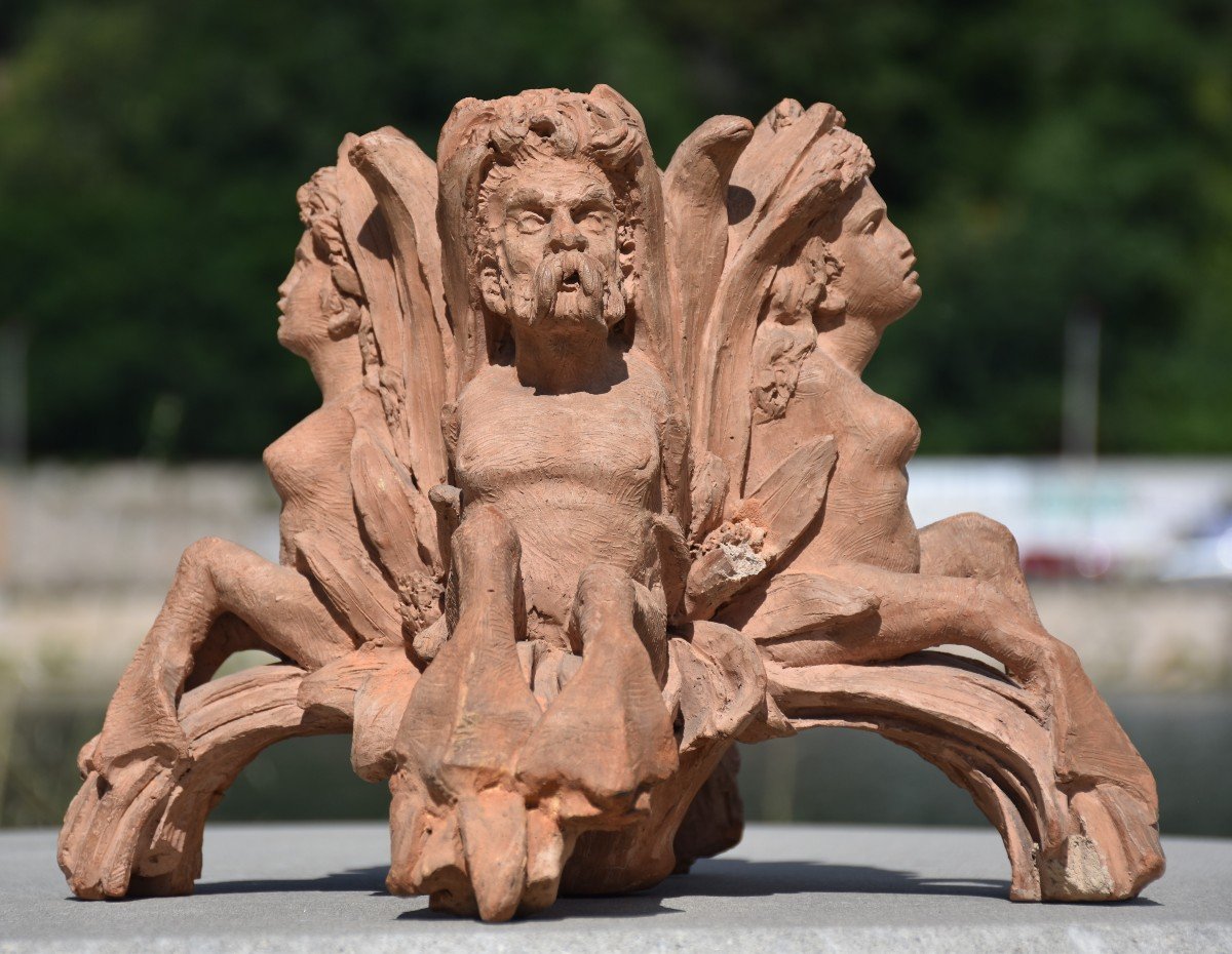 Maurice Journès (grenoble 1831 - Paris 1905), Table Piece  (1876)-photo-3