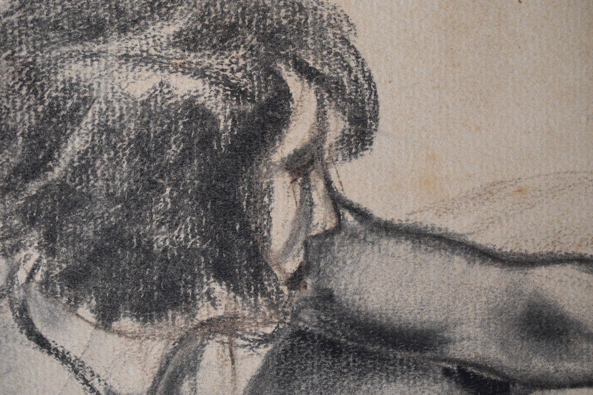 Hippolyte Léty, Femme au lit (vers 1920)-photo-2