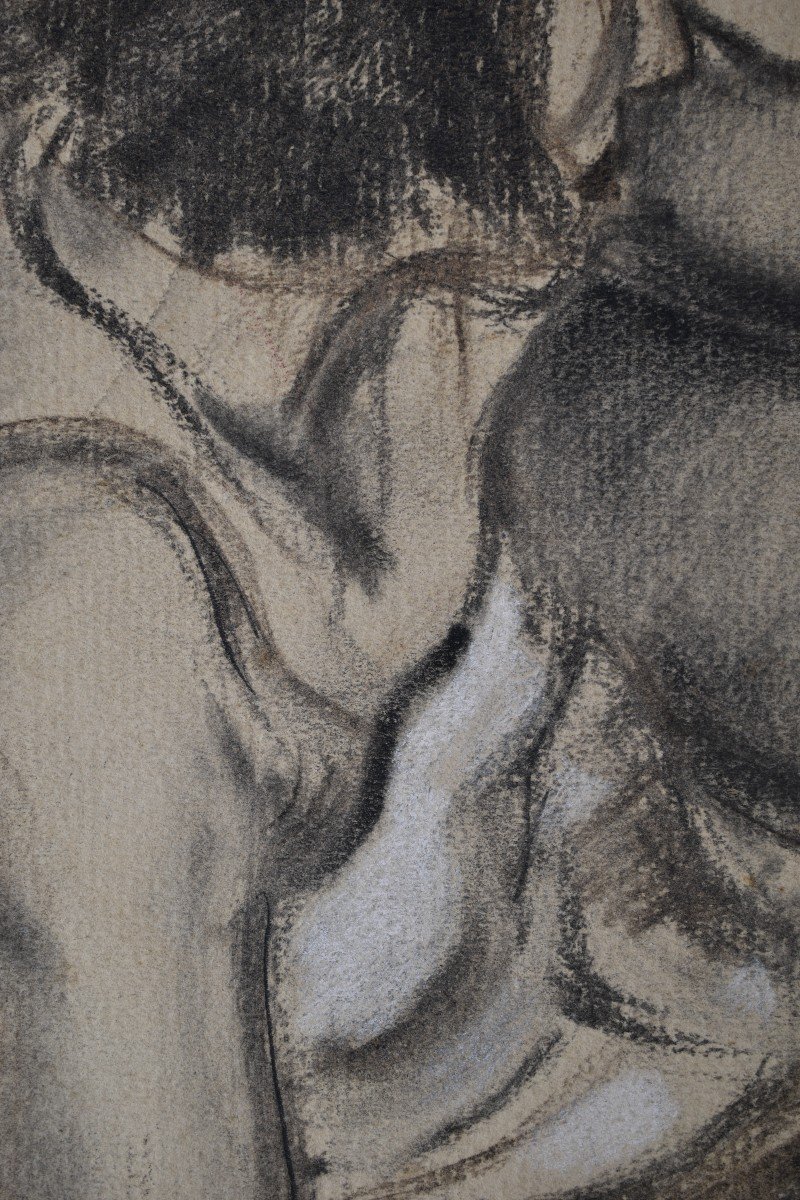 Hippolyte Léty, Femme au lit (vers 1920)-photo-3
