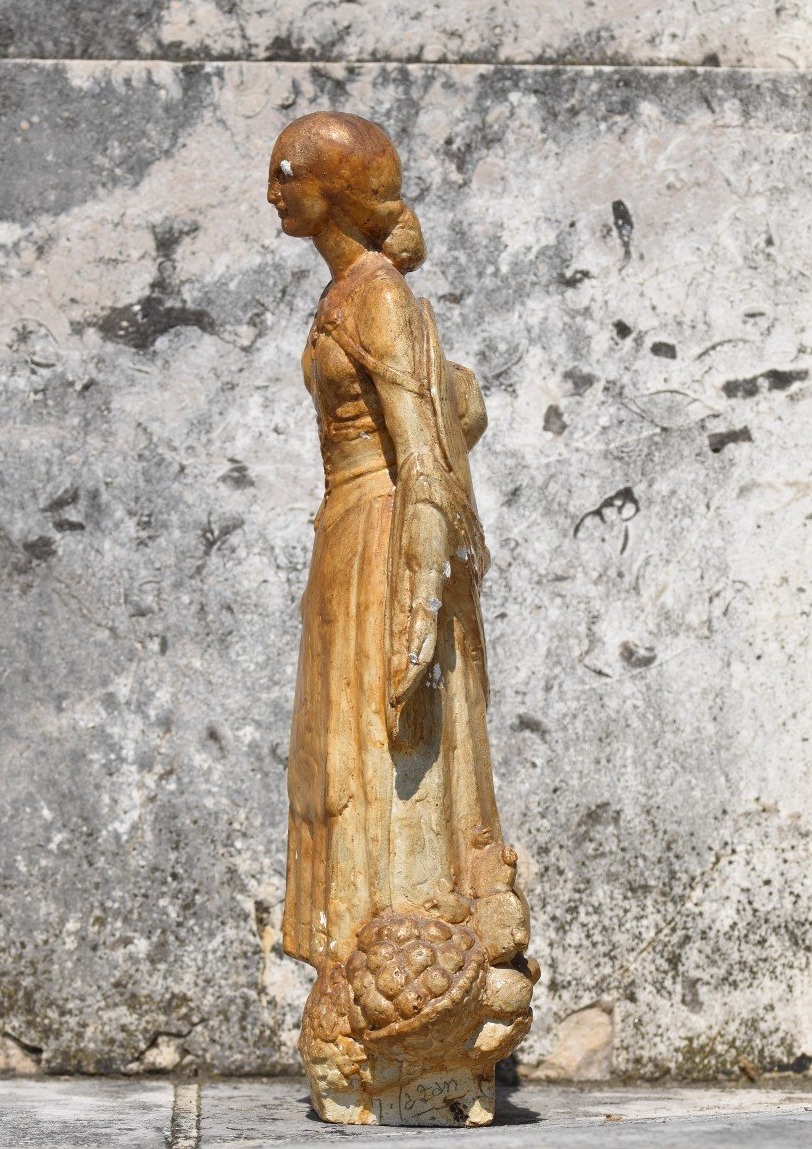 Joseph GAZAN (Nice, 1891-1985), La Niçoise, figure allégorique de la ville de Nice (vers 1940)-photo-3