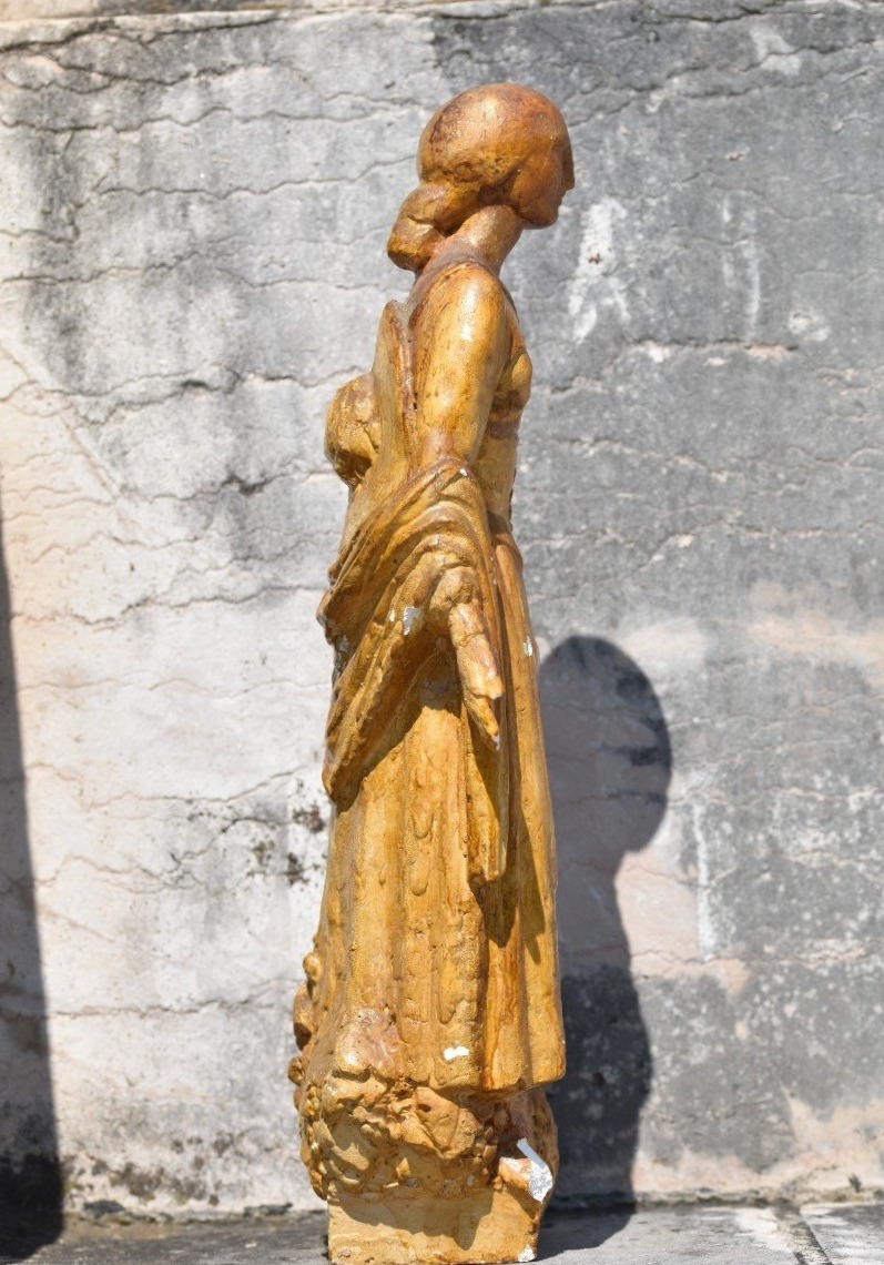 Joseph GAZAN (Nice, 1891-1985), La Niçoise, figure allégorique de la ville de Nice (vers 1940)-photo-1