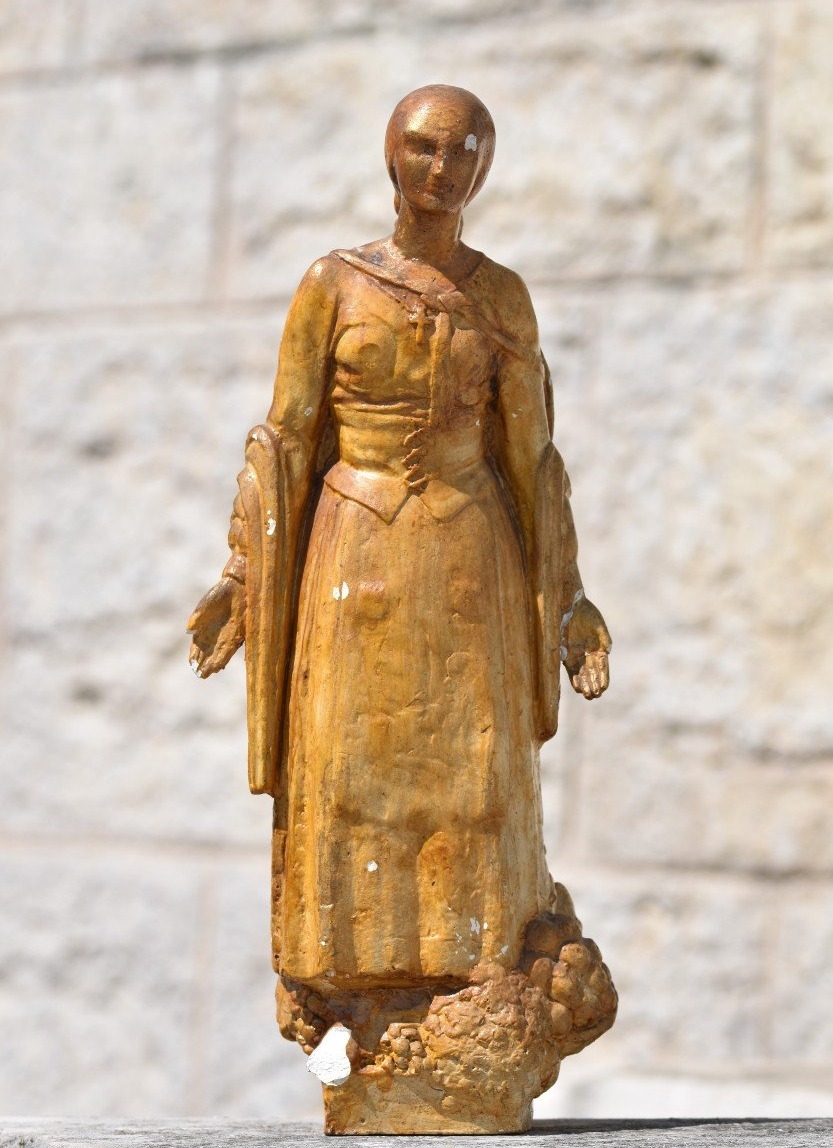 Joseph GAZAN (Nice, 1891-1985), La Niçoise, figure allégorique de la ville de Nice (vers 1940)