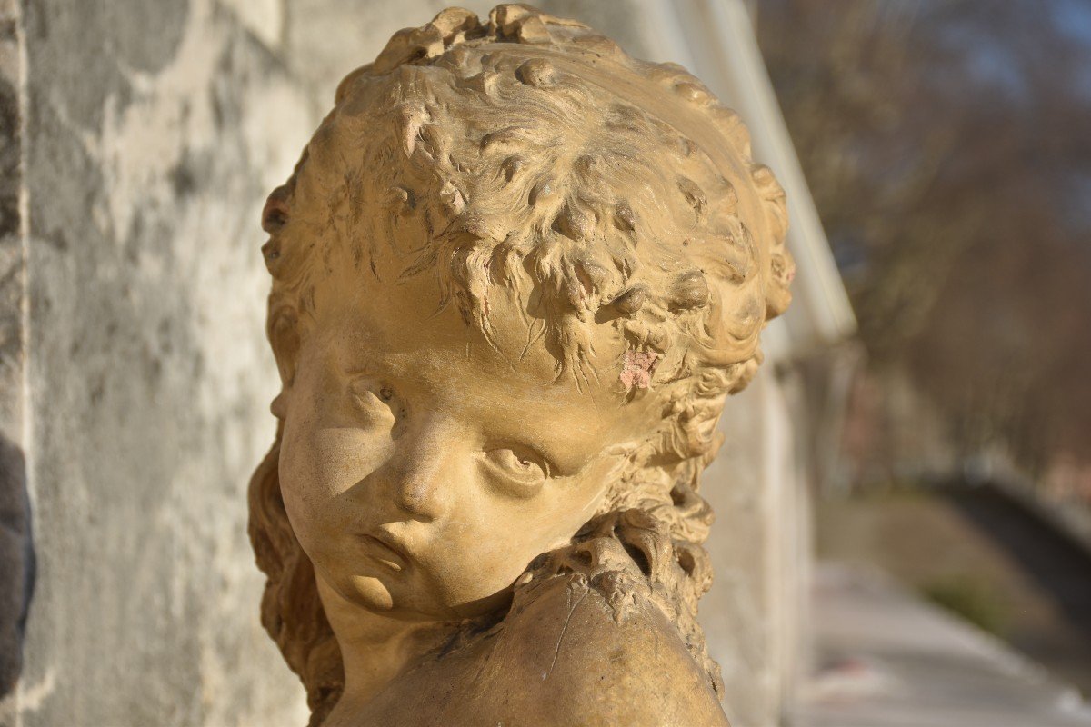 Anton Nelson, Bust Of A Girl (c. 1890)-photo-2