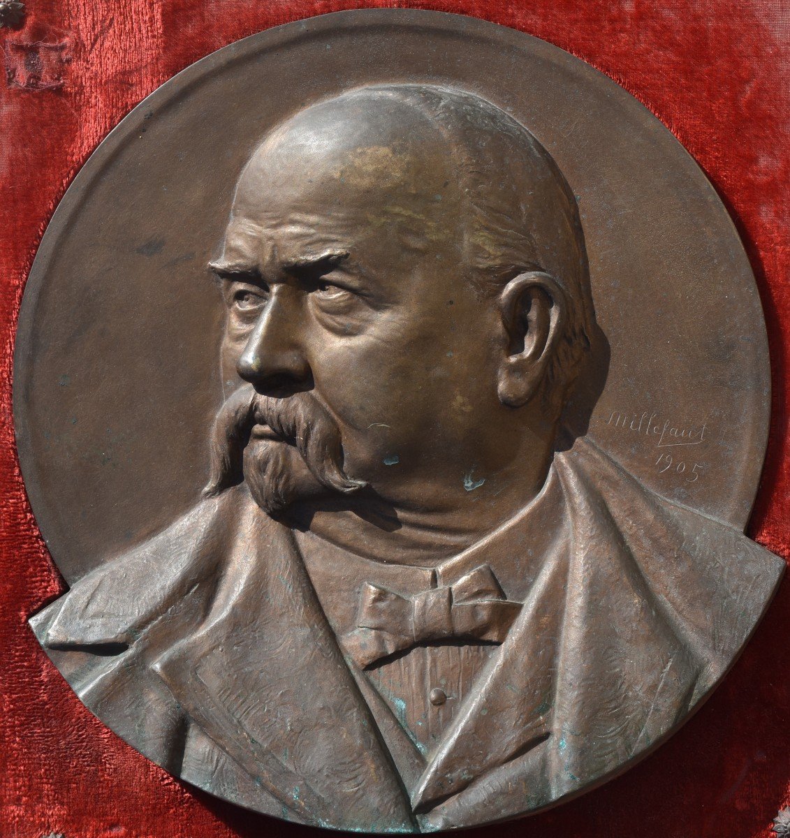 Paul-émile Millefaut, Portrait Of A Man (1905)-photo-3