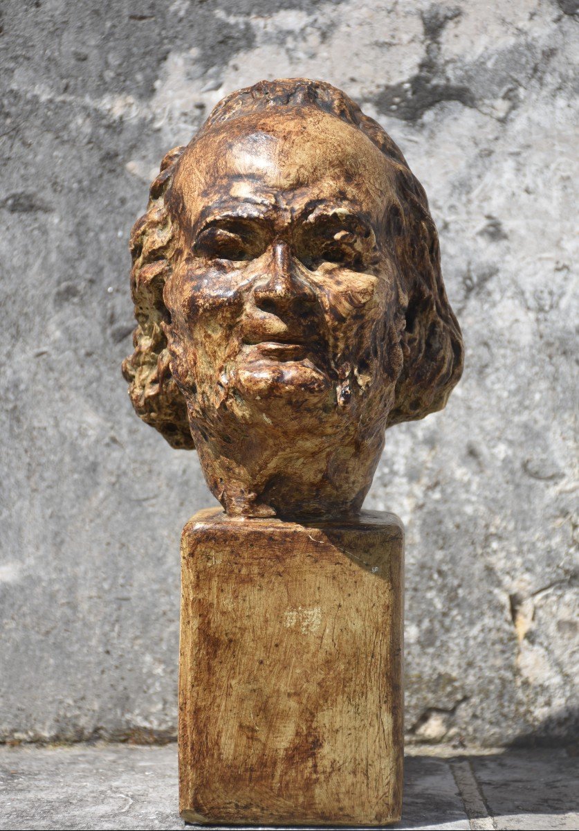 Paul Gondard, Portrait Of Honoré Daumier(1948) 