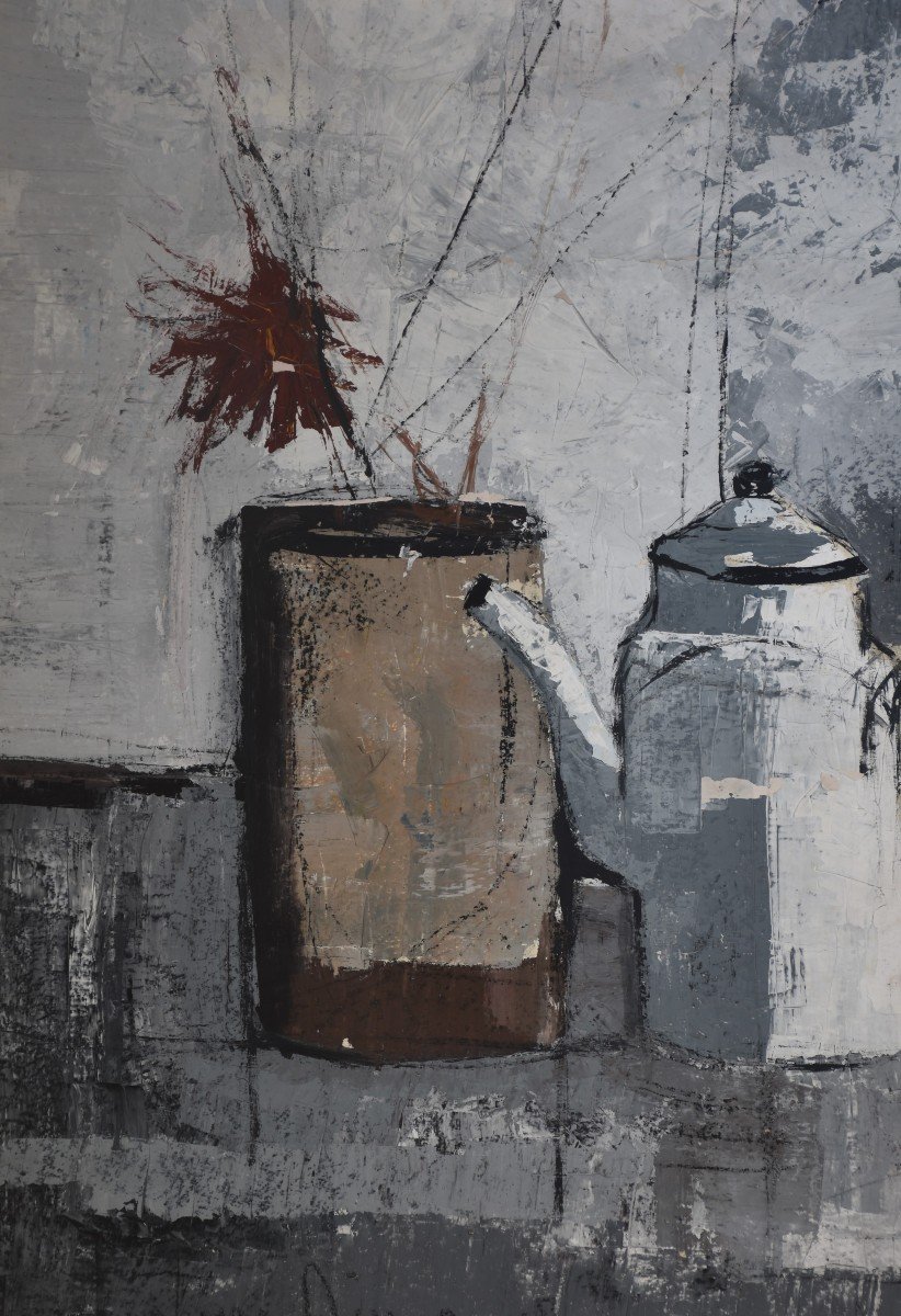 Tino Aime, Still Life With A Coffee Pot (1968)