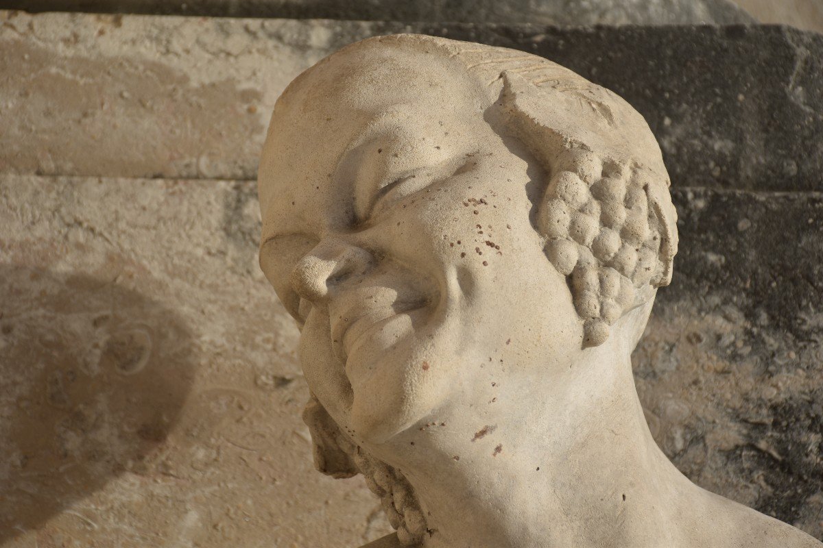 Aimée Bianchi, Head Of A Bacchante (1928)-photo-1