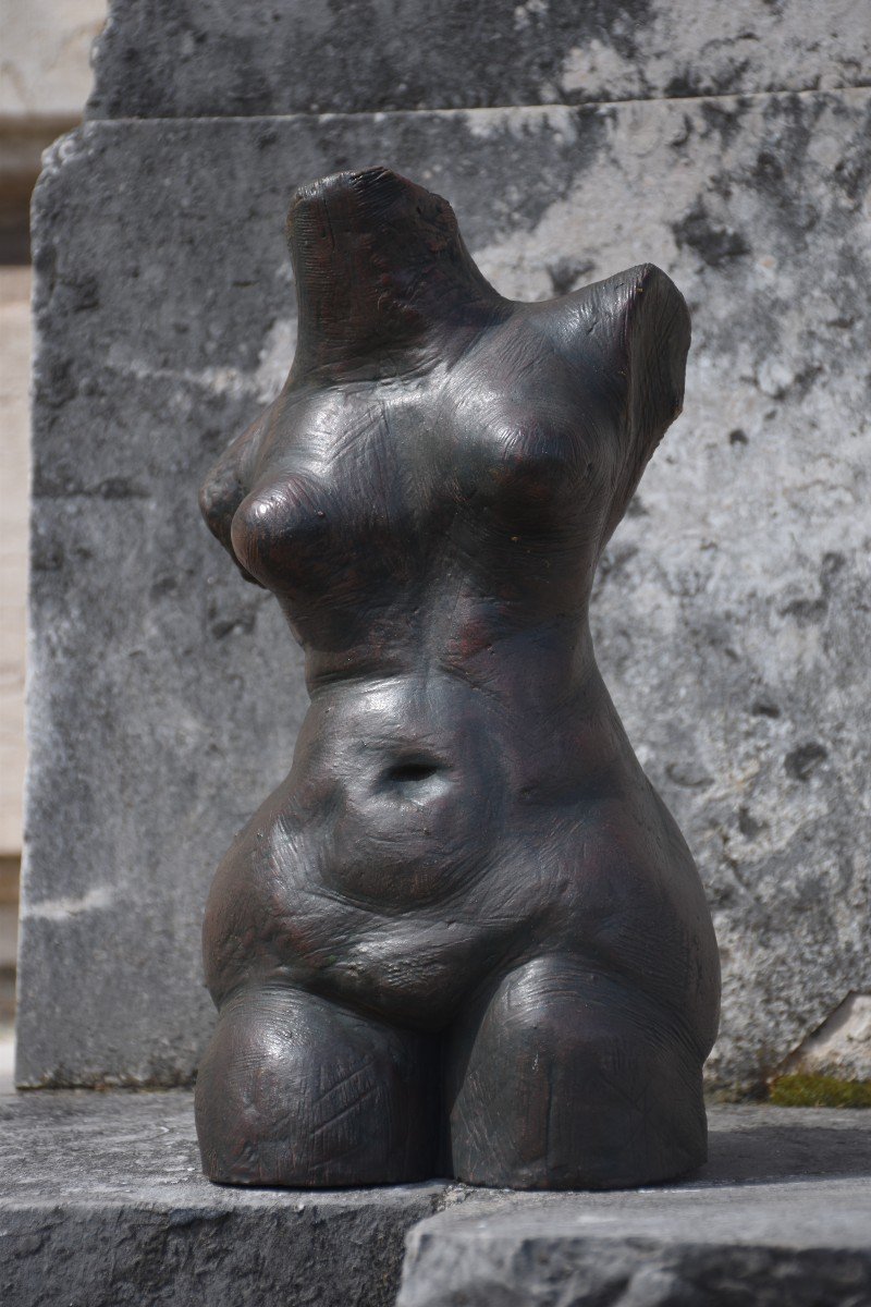 André Vereecken, Torso Of A Nude Woman (circa 1965)-photo-3