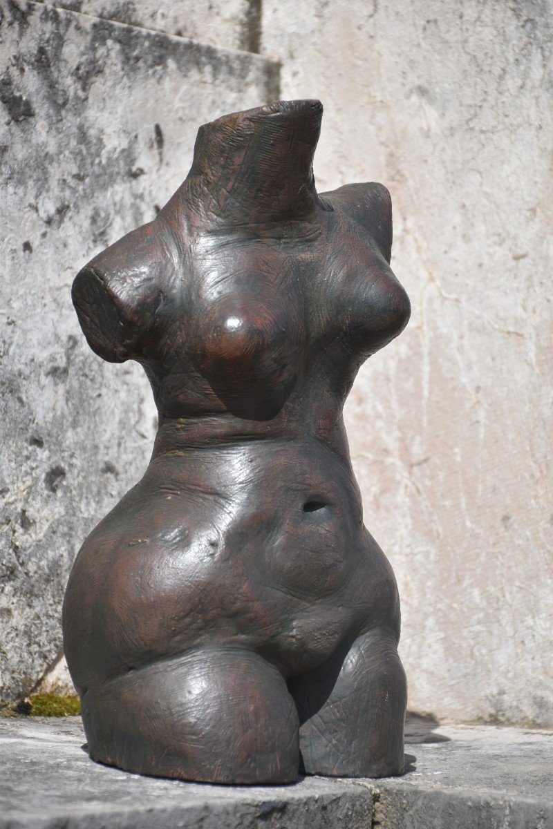 André Vereecken, Torso Of A Nude Woman (circa 1965)-photo-4