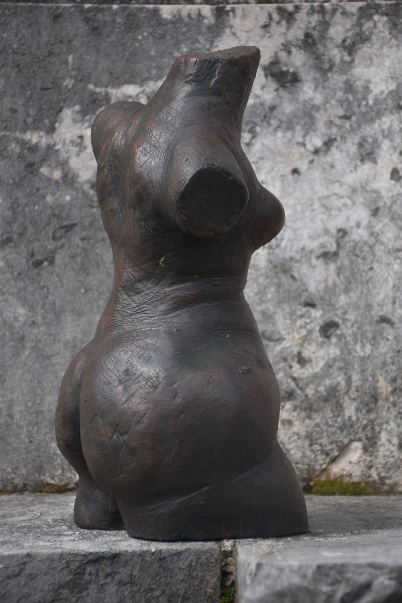 André Vereecken, Torso Of A Nude Woman (circa 1965)-photo-3