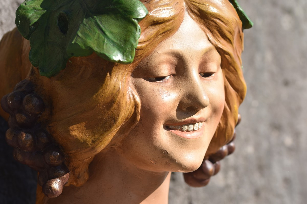 Umberto Biagini, Allegory Of The Grape Harvest (circa 1920)-photo-4