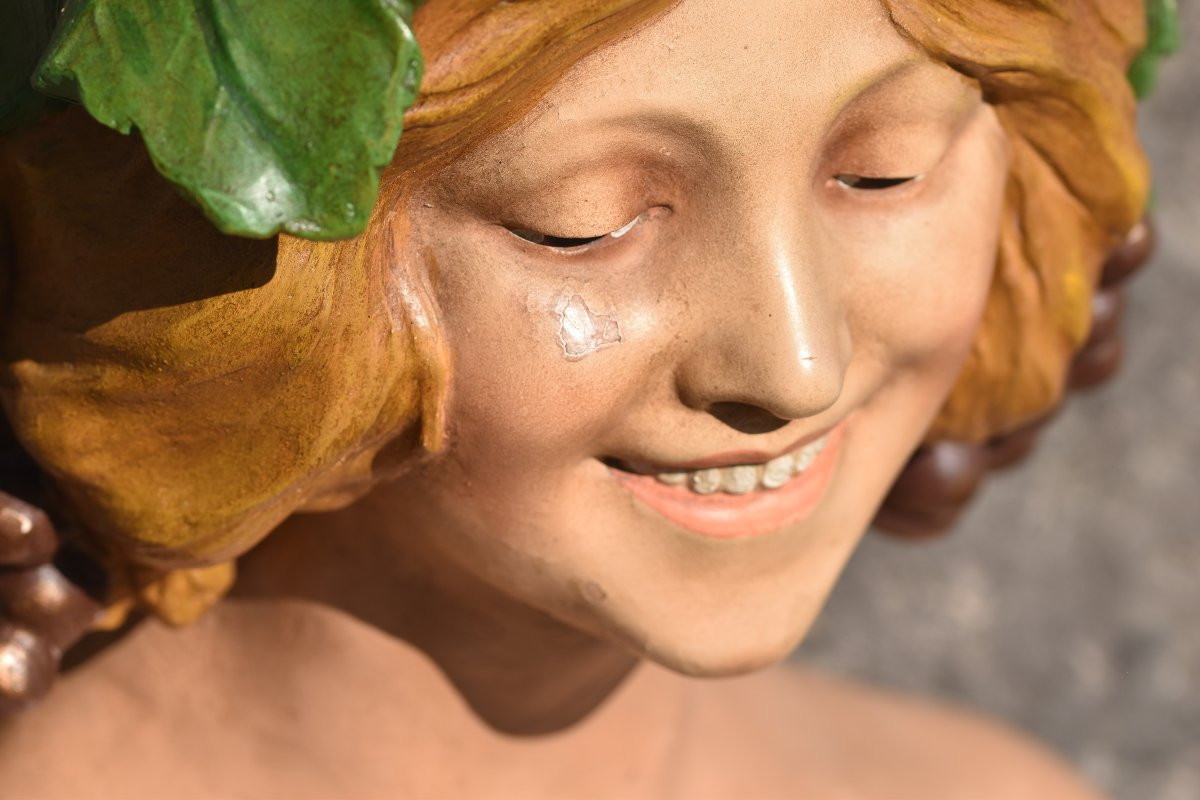 Umberto Biagini, Allegory Of The Grape Harvest (circa 1920)-photo-6