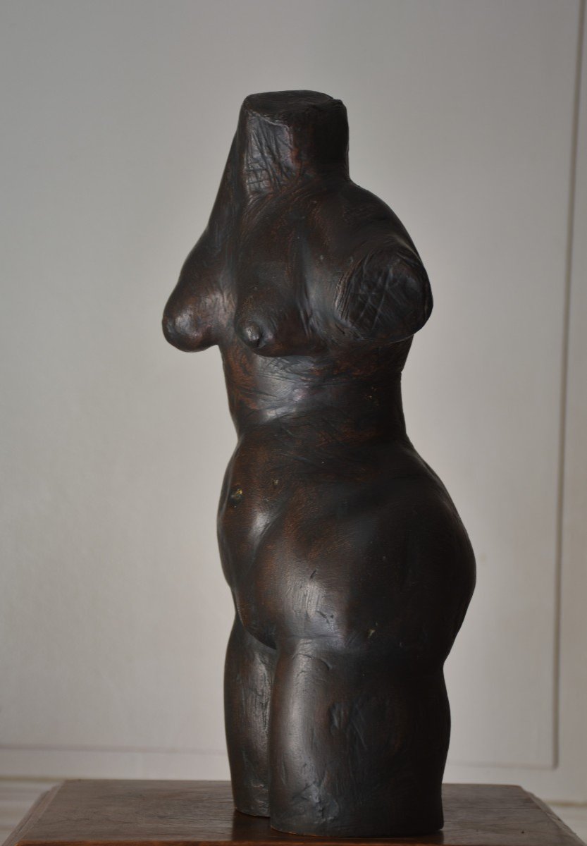 André Vereecken, Torse de femme nue - 2  (vers 1965) -photo-2