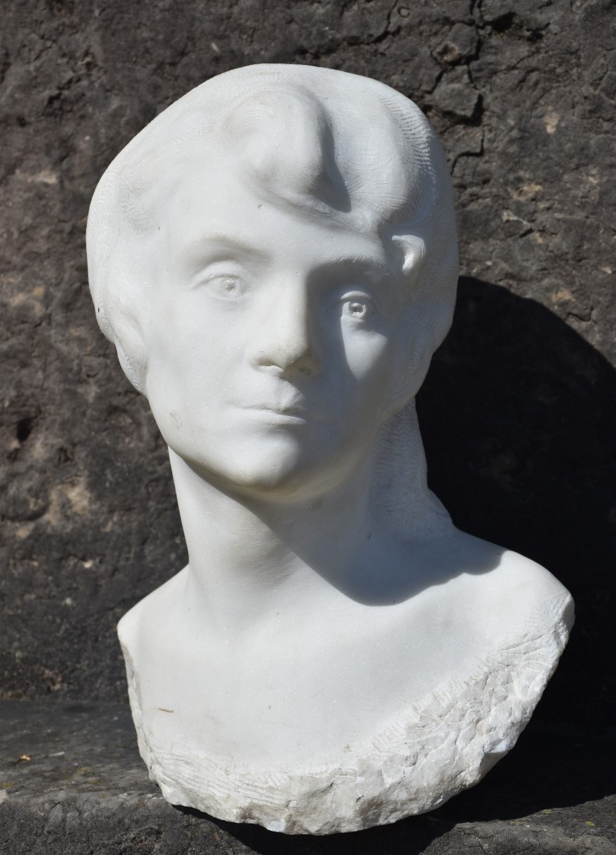 Albert-Bernard-Félix RICHARD, Tête de femme (vers 1920)