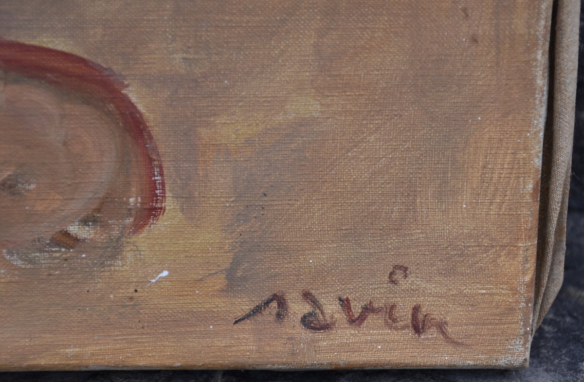  Maurice Savin (moras-en-valloire 1894 - Paris 1973), Reclining Nude (1940)-photo-8