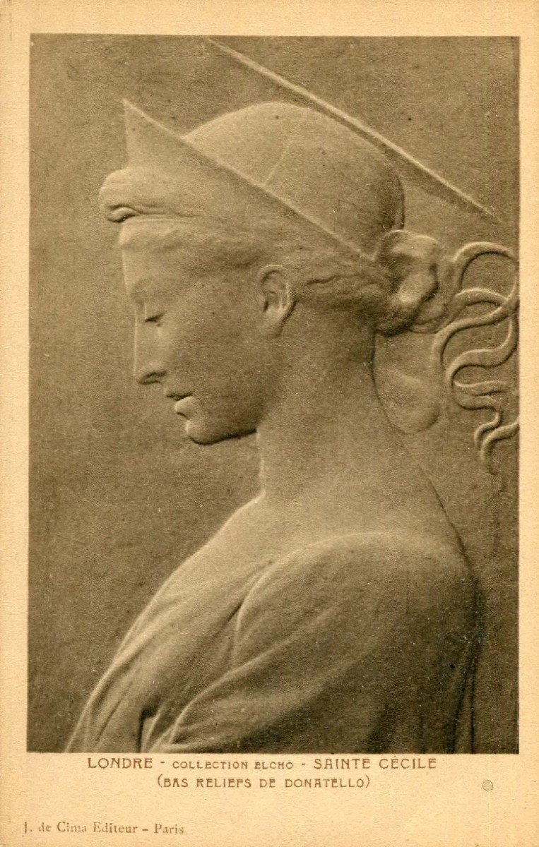Auguste Masson  (paris 1802-1870), Saint Cecilia (circa 1860)-photo-1