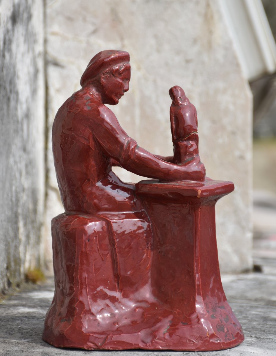Fernand Guignier (montpellier 1902 - Nantes 1980), The Modern Pygmalion (1946)-photo-5