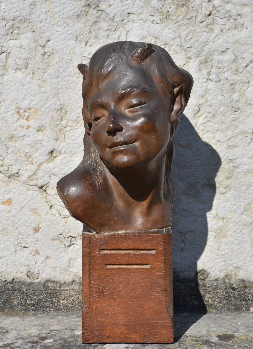 Clotaire Champy (varzy 1887 - Paris 1960), Faunesse (circa 1925)-photo-4