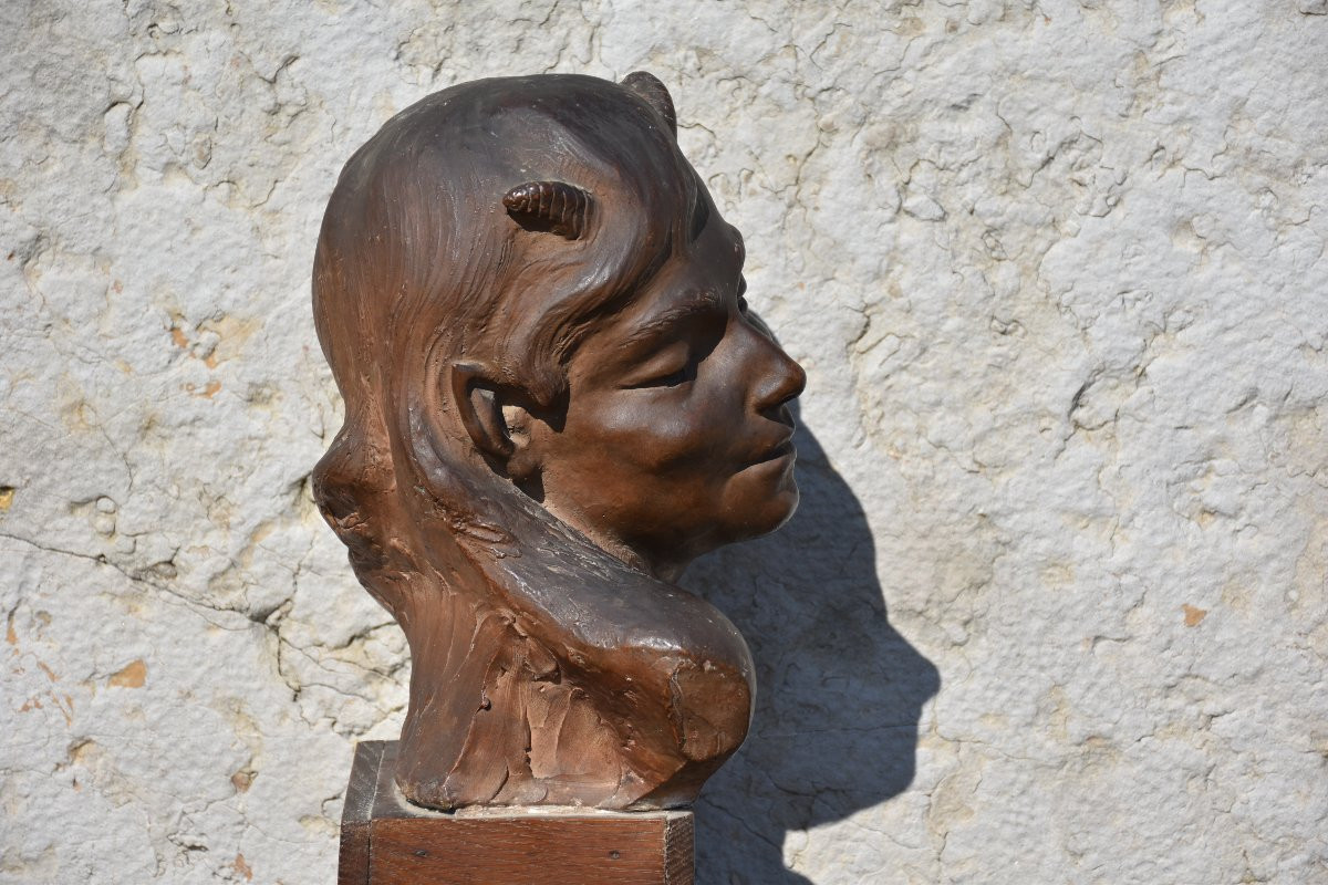 Clotaire Champy (varzy 1887 - Paris 1960), Faunesse (circa 1925)-photo-7
