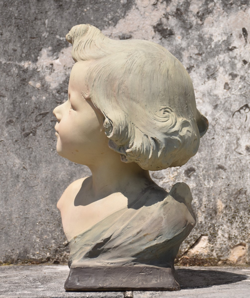 Michel De Tarnowsky, Head Of A Boy (circa 1910)-photo-3