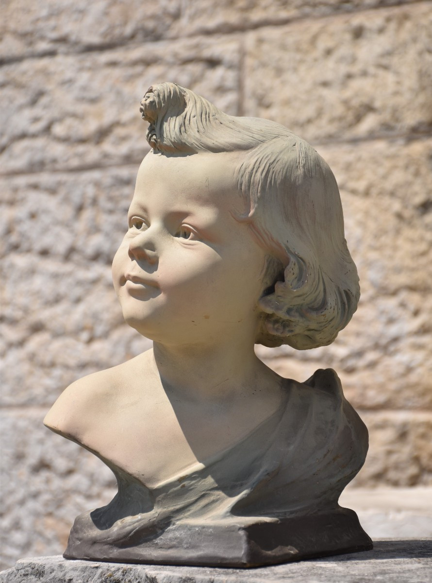 Michel De Tarnowsky, Head Of A Boy (circa 1910)-photo-2