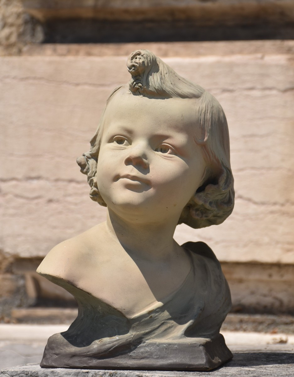 Michel De Tarnowsky, Head Of A Boy (circa 1910)-photo-8