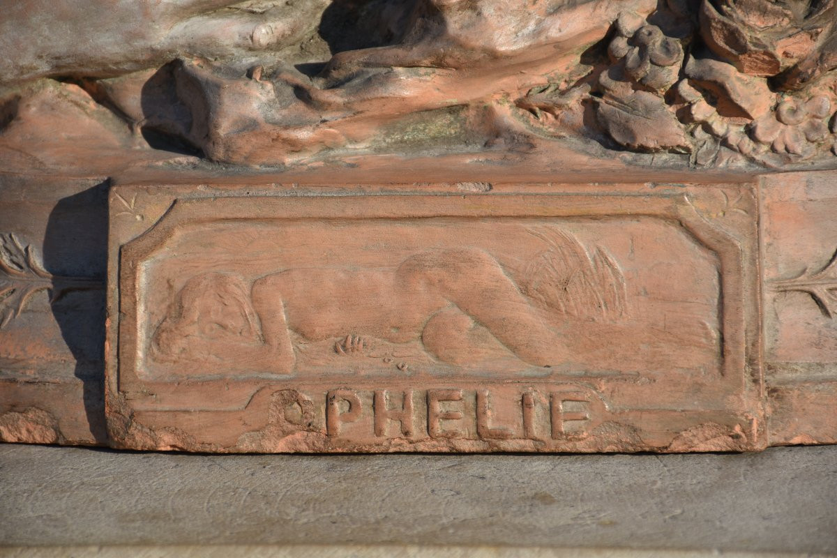 Georges SAULO (Angers 1865 - Paris 1945), Ophélie (1901)-photo-4