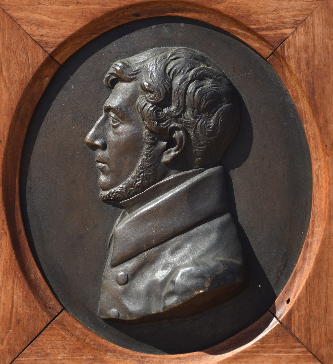 Frédéric FLACHÉRON (Lyon 1813 - Paris 1883), Deux médaillons en bronze (1836)