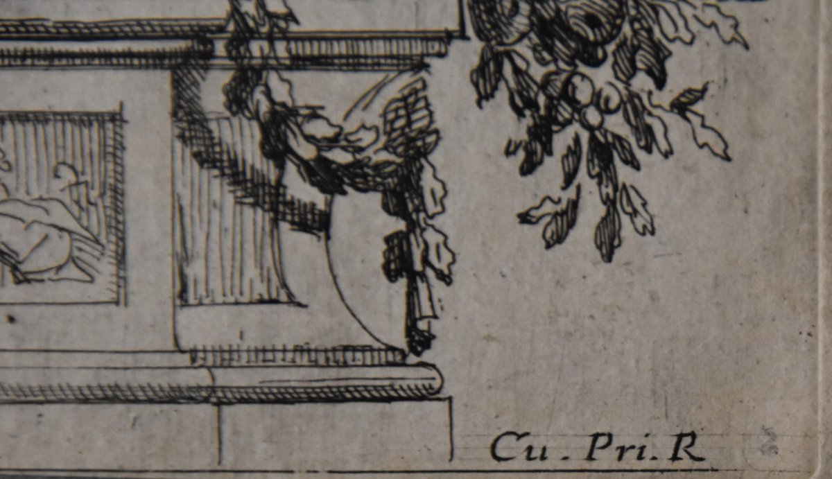 Nicolas Loir (paris 1624-1679), Two Ornamental Engravings (circa 1660)-photo-4