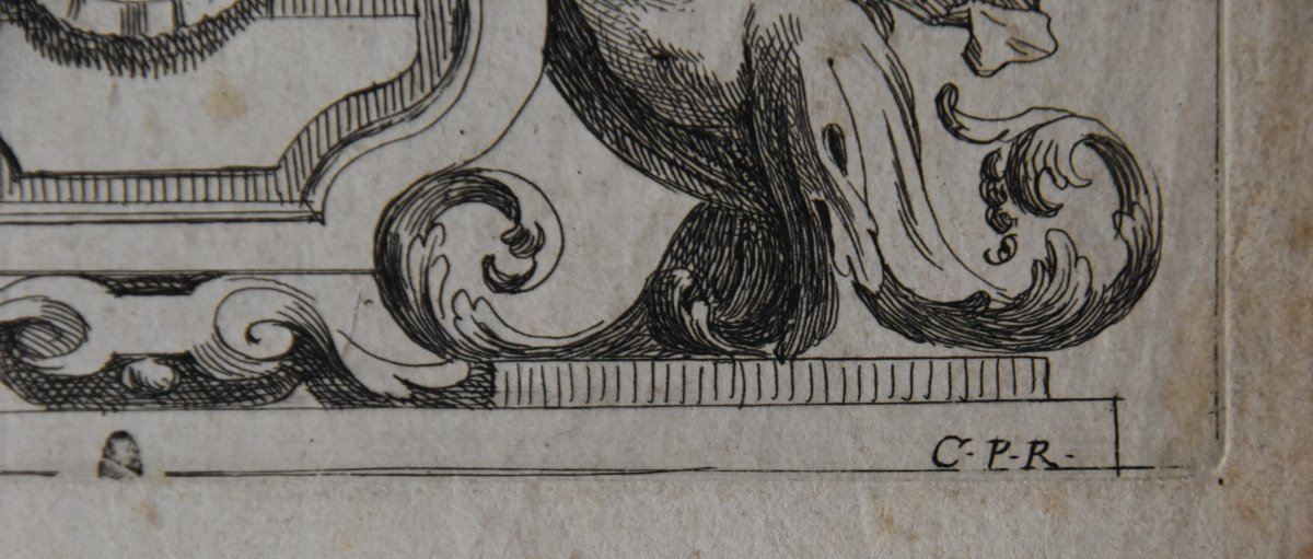 Nicolas Loir (paris 1624-1679), Two Ornamental Engravings (circa 1660)-photo-4