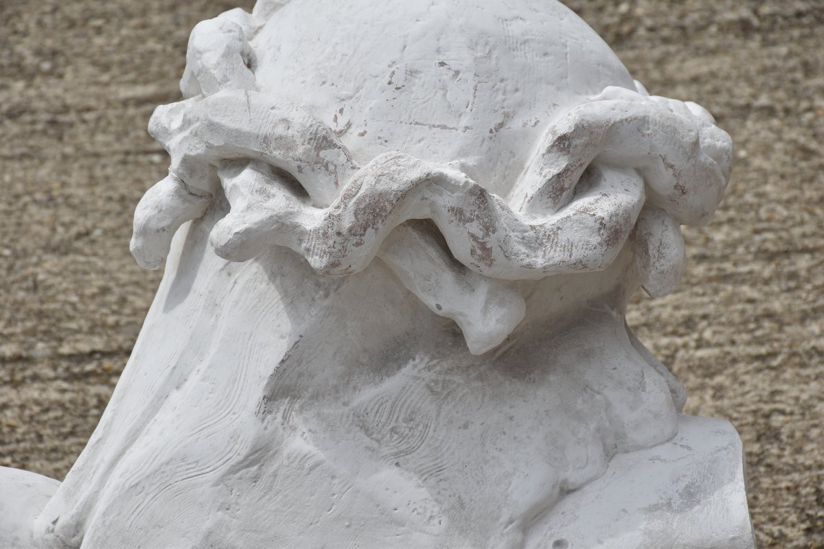 Lucien FENAUX (1911 - 1969), Christ à la couronne d'épines (vers 1950)-photo-5