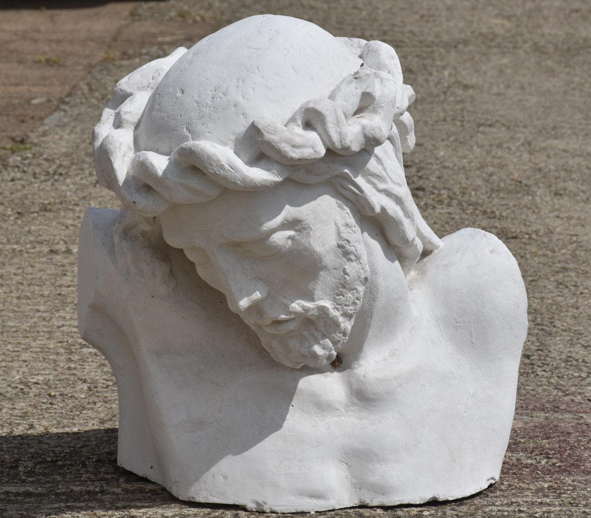 Lucien FENAUX (1911 - 1969), Christ à la couronne d'épines (vers 1950)