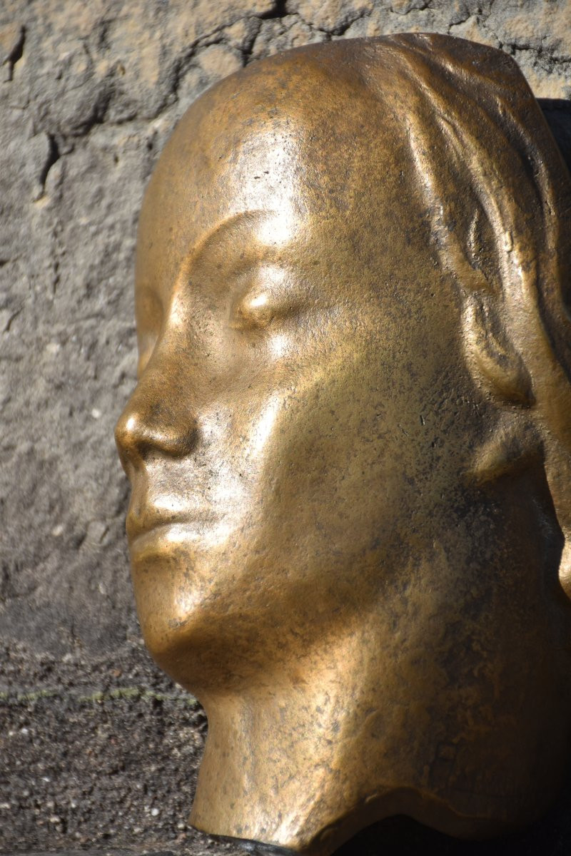 Francisque Lapandéry (sarcey 1910 - Dardilly 1961), Visage (circa 1940)-photo-2