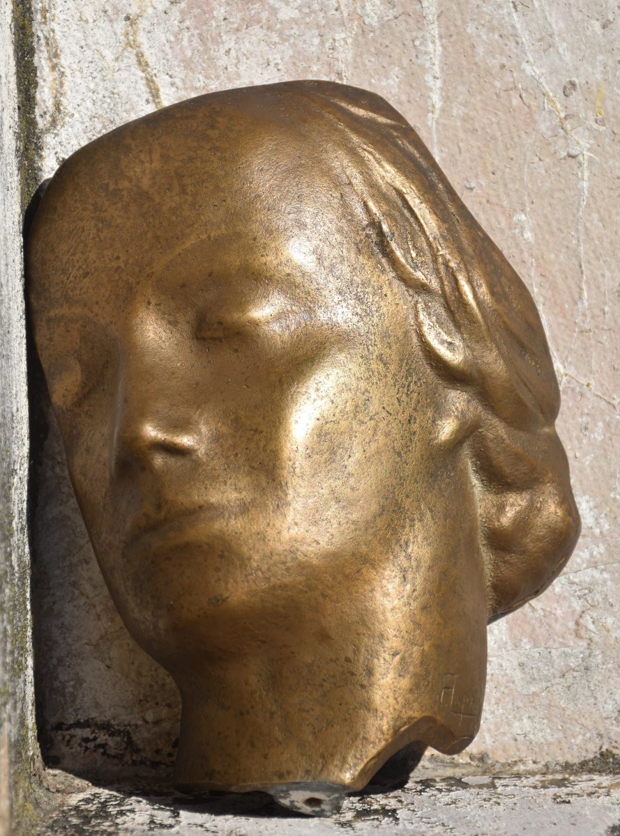Francisque Lapandéry (sarcey 1910 - Dardilly 1961), Visage (circa 1940)-photo-3