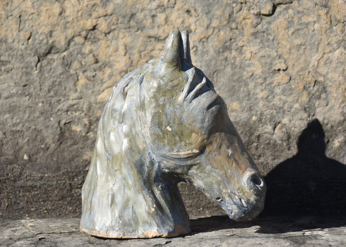 École française, Tête de cheval (vers 1940)