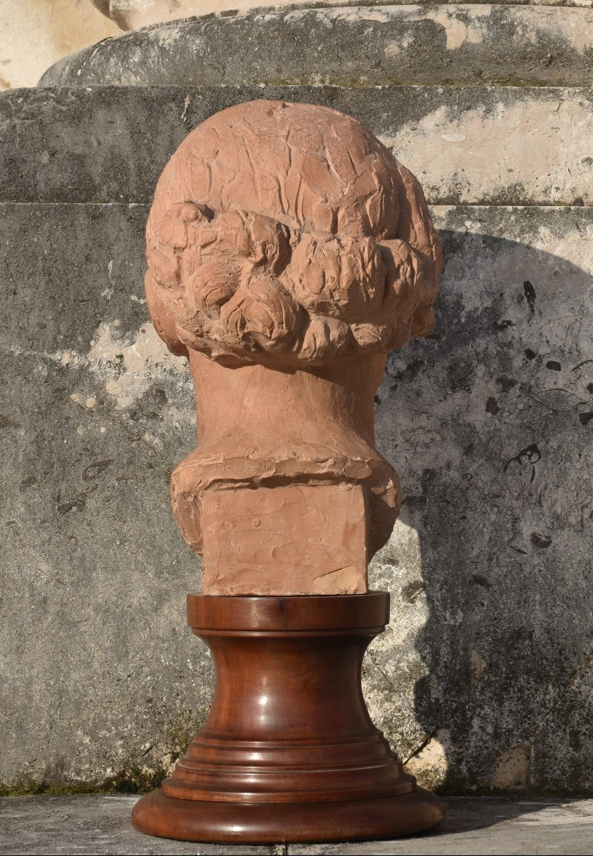Yani Pryas (bordeaux 1891 - Paris 1985), Bust Of A Woman (circa 1935)-photo-2
