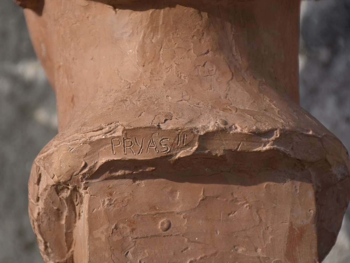 Yani Pryas (bordeaux 1891 - Paris 1985), Bust Of A Woman (circa 1935)-photo-8