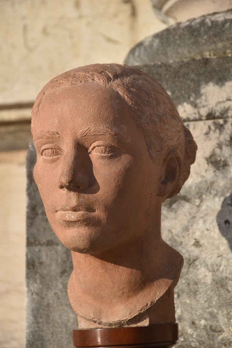 Yani Pryas (bordeaux 1891 - Paris 1985), Bust Of A Woman (circa 1935)-photo-7