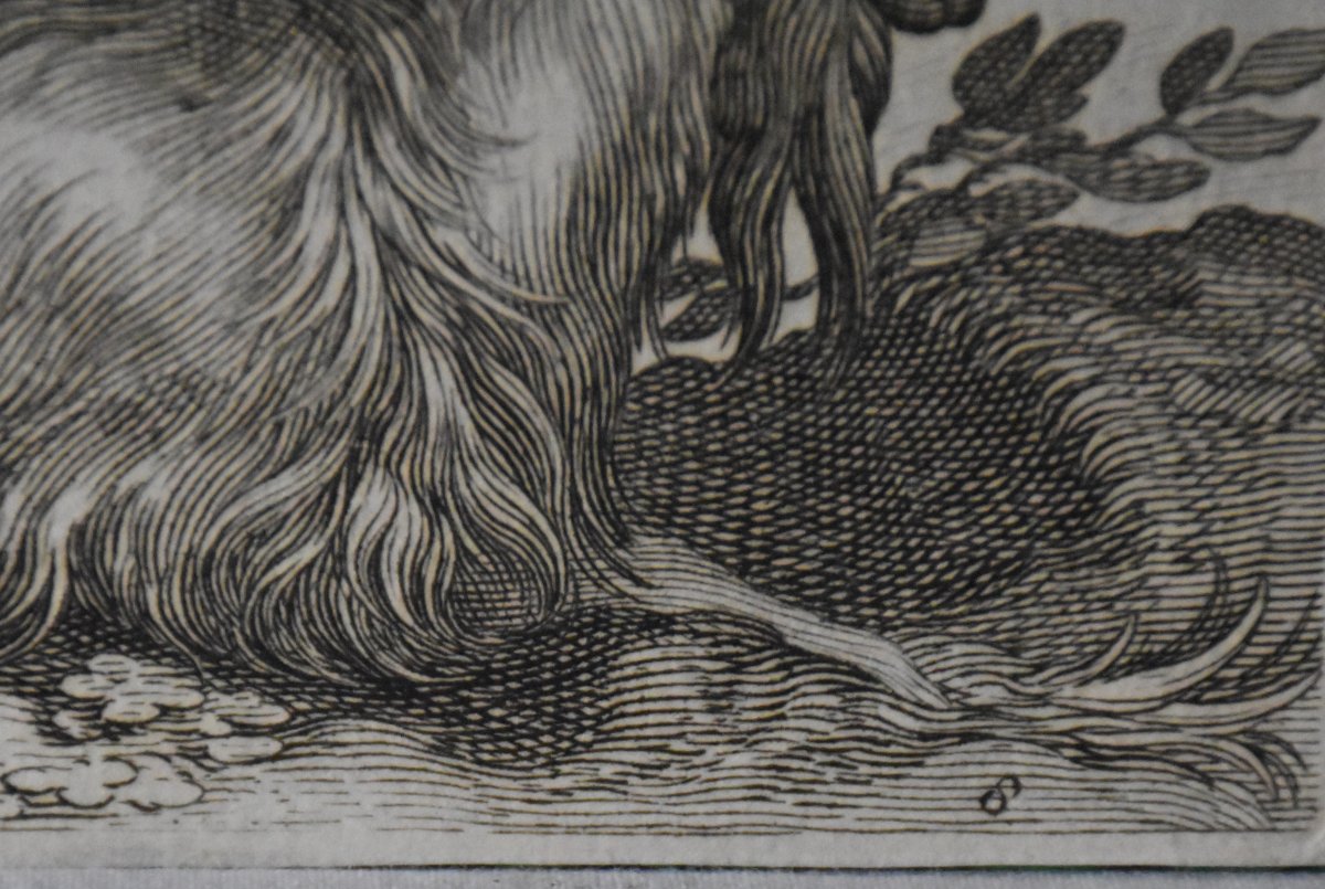 Boetius Adamsz Bolswert After Abraham Bloemaert, Goats And An Amourous Couple (1611)-photo-1