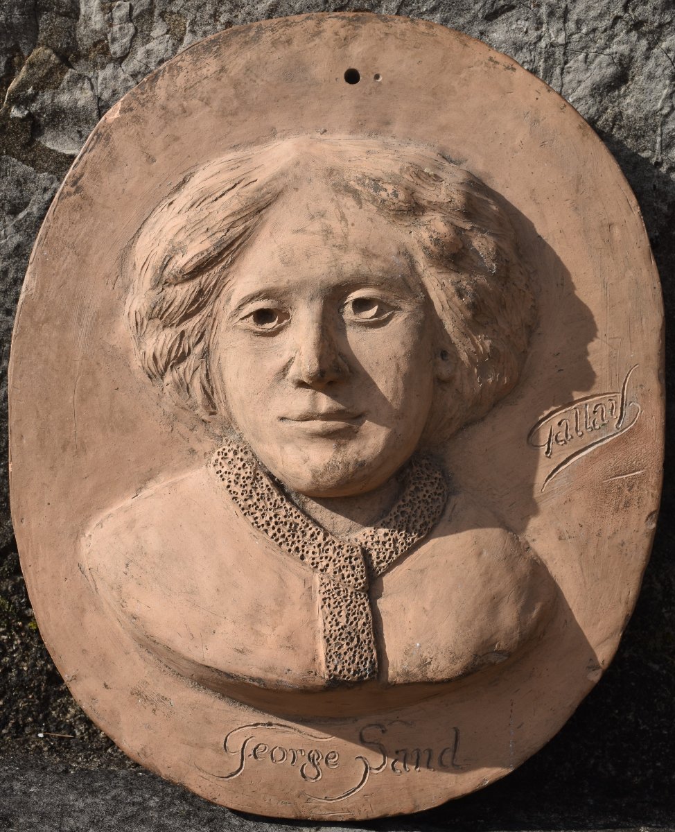 Médaillon George Sand (vers 1890)-photo-2