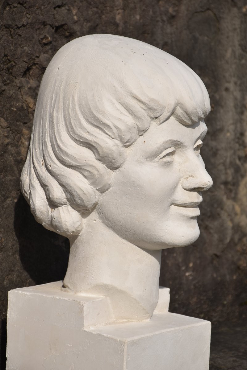 André LONGEON (Saint-Étienne, 1923-2010), Tête (vers 1950)-photo-2