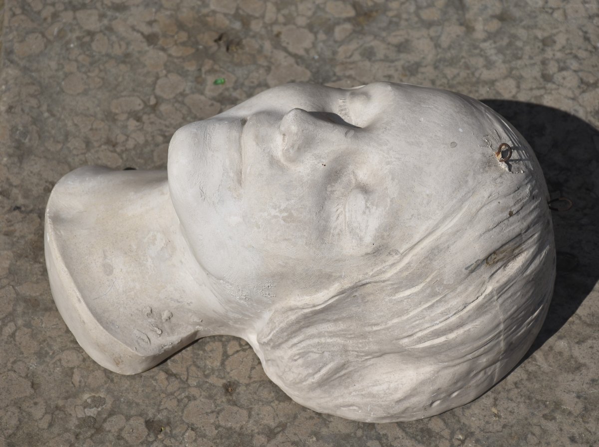 Gaston-aimé Dumont (beaumont-en-argonne, 1899-1984), Woman's Face (circa 1940)-photo-2